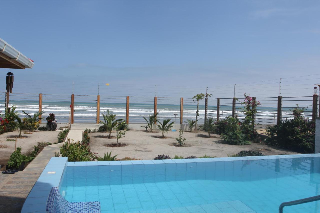 El Ocaso Oceanfront Apartment Canoa Luaran gambar