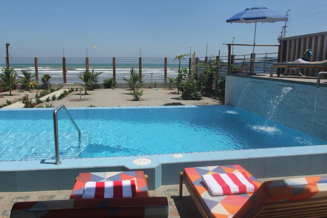 El Ocaso Oceanfront Apartment Canoa Luaran gambar